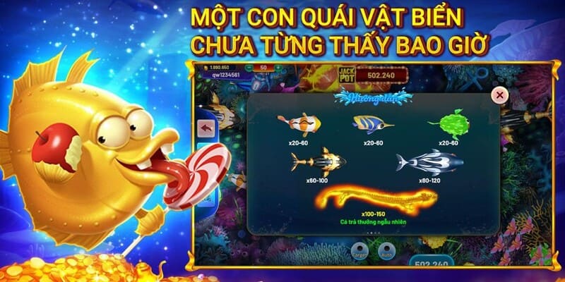 Trải nghiệm phòng bắn cá Đại Gia chinh phục Jackpot khủng